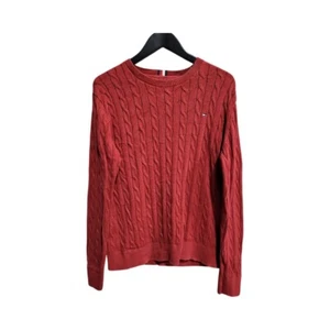 Tommy Hilfiger Pullover Rot Herren Gr. M - Bild 1 von 5