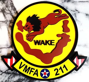 8" USMC Marine Fighter Attack Squadron 211 VFMA-211 "Wake Island Avenngers" CF - Picture 1 of 2