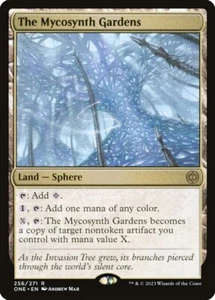 MTG The Mycosynth Gardens NM Phyrexia: All Will Be One Magic Gathering card - Picture 1 of 3