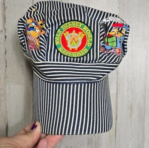 Walt Disney Engineer Railroad Train Hat Toddler Size Toy Story Mickey Incredible - Picture 1 of 8