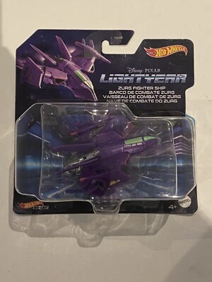 2022 Hot Wheels Disney Lightyear Zurg Fighter Ship Buzz Lightyear Diecast 1:64 - Image 1 of 4