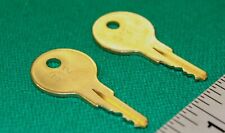 qty 2 with 2 keys Valley pool table no each 1-1/8" long 7515 cam locks
