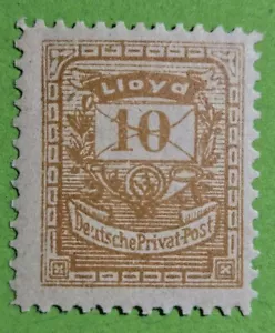 Berlin Deutsche Privatpost Lloyd 1886 - unused stamp 10 Pf. - Bild 1 von 2