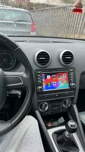 Stereot Touch Auto Android Audi A3 8P CARPLAY Navigatore Bluetooth Wifi USB GPS - Foto 1 di 6