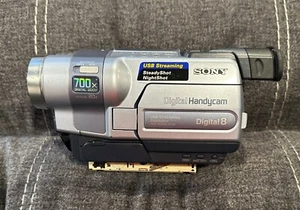 Official Sony Handycam DCR-TRV250 Digital 8 Camcorder! Broken Parts Repair As Is - Picture 1 of 10