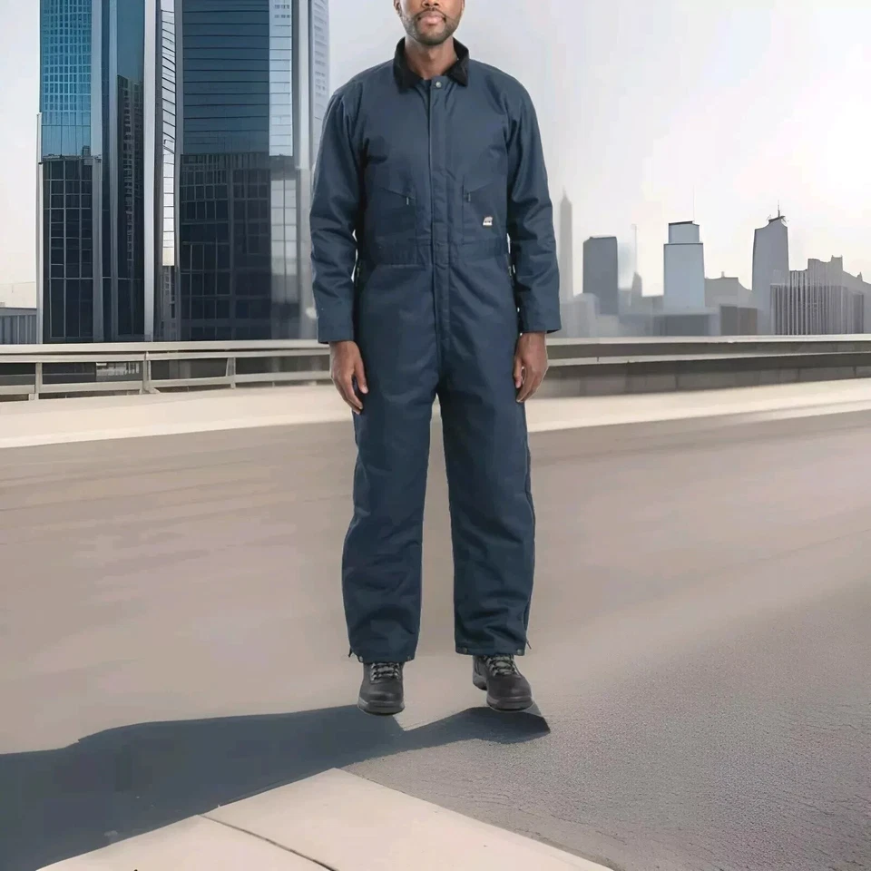 Mono aislante Berne Heritage grande regular azul marino 3XL I414NV Foto 1 de 1