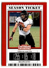 2019 Panini Contenders Draft Picks Collegiate Bowl Ticket#17 Travis Kelce