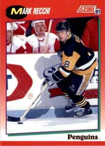 1991-92 Score Canadian Mark Recchi #145 - Picture 1 of 2