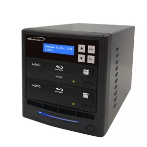 Vinpower 1 Target Blu-ray BDXL DVD CD Disc Duplicator Copier ECON-S1T-DVD-BK - Picture 1 of 1