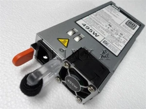 POWER SUPPLY RPS HOTSWAP 495W DELL POWEREDGE SERVER R620 R520 R720 N24MJ 3GHW3 - Picture 1 of 1