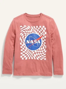 Old Navy Kids Gender-Neutral NASA Pop Culture Graphic T-Shirt Size Large (10-12) - Picture 1 of 1