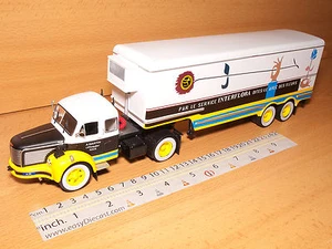 BERLIET TLM TLR 10 M 1:43 INTERFLORA CAMION TRUCK & TRAILER ALTAYA SEMI REMORQUE - Picture 1 of 1
