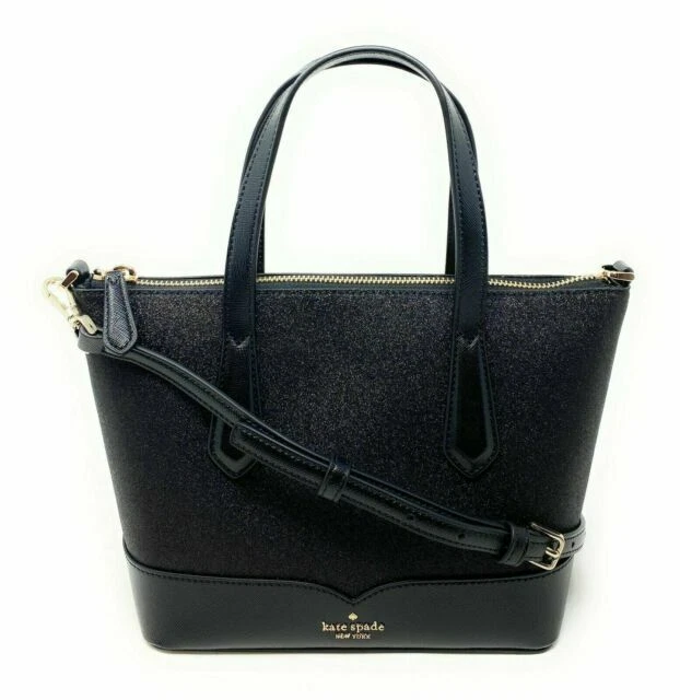 kate spade new york Lola Glitter Women`s Crossbody Bag - Black