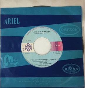 FRANCISCO “CHARRO” AVITIA -ADELANTE MEXICANOS / LA PIEDRA- MEXICAN 7” SINGLE CS - Foto 1 di 3