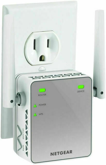 NETGEAR EX2700 300 Mbps WiFi Range Extender - EX2700-100PAS