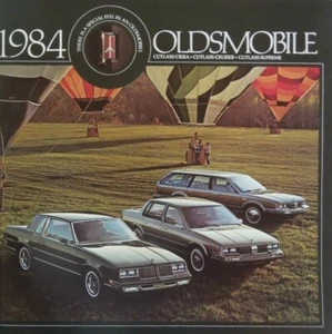 1984 Oldsmobile Cutlass Ciera Cruiser Supreme Dealer Sales Brochure - Picture 1 of 1
