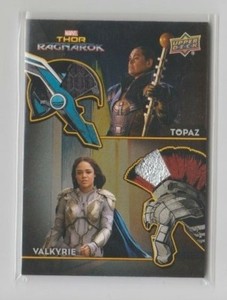 Thor Ragnarok Dual Armory Costume Trading Card AD-10 Tessa Thompson Rachel House