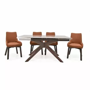 Set tavolo da pranzo allungabile in ceramica Aloro - Foto 1 di 11
