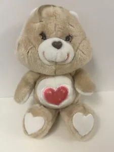 Care Bears Tenderheart 13" Plush Stuffed Toy Brown Vintage 1983 Kenner - Picture 1 of 5