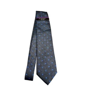 Corbata Synergy para hombre azul a lunares resistente a las manchas - Imagen 1 de 8