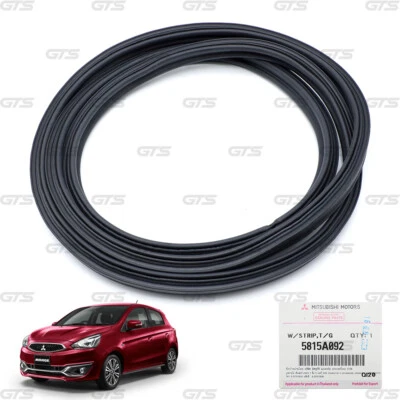 Rear Tailgate Door Rubber Seal Weatherstrip Fits Mitsubishi Mirage 2012 2018 Foto 1 de 4