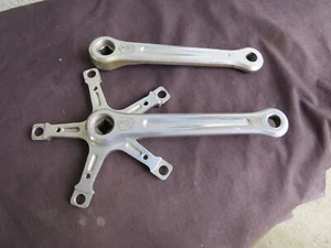 165 JUEGO DE BRAZO DE MANIVELA CAMPAGNOLO 6/7 VELOCIDADES TRIPLE RECORD BICICLETA TURISMO - Imagen 1 de 5