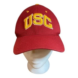 Zephyr USC Trojans College Red Hat Embroidered Logo Baseball Style Cap Size XL - Picture 1 of 7