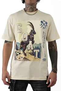 JUREN - Rising GOAT, Herren T-Shirt, natur, Größe: Large - Bild 1 von 1