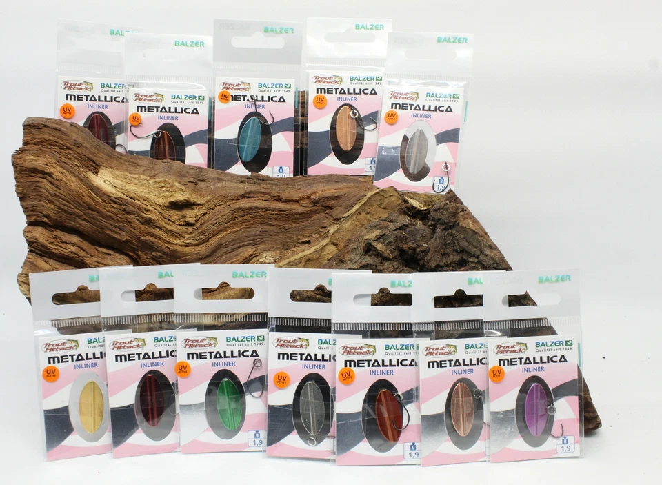 Balzer Trout Attack Pro Staff Metallica Inliner Spoon 25mm 1,9g ABVERKAUF - Bild 1 von 1