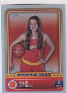 2024 Topps Chrome McDonalds All-American No. 74 Allie Ziebell Refractor - Picture 1 of 2