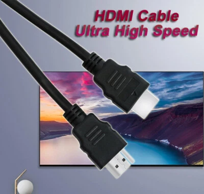 PREMIUM HDMI CABLE For BLURAY 3D DVD PS3 HDTV XBOX LCD HD TV 1080P LAPTOP PC - Image 1 of 4