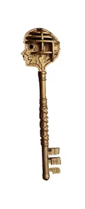 Locke & Key Head Key Gold 3D Printed Cosplay Prop - Picture 1 of 8