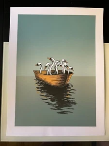 Flatstock 5, Hamburg Art Print by Justin Santora 2010 - Picture 1 of 1