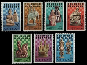Vietnam 1983 - Mi-N.o 1335-1341 (*) - Sin goma - Ajedrez / Ajedrez - Imagen 1 de 1