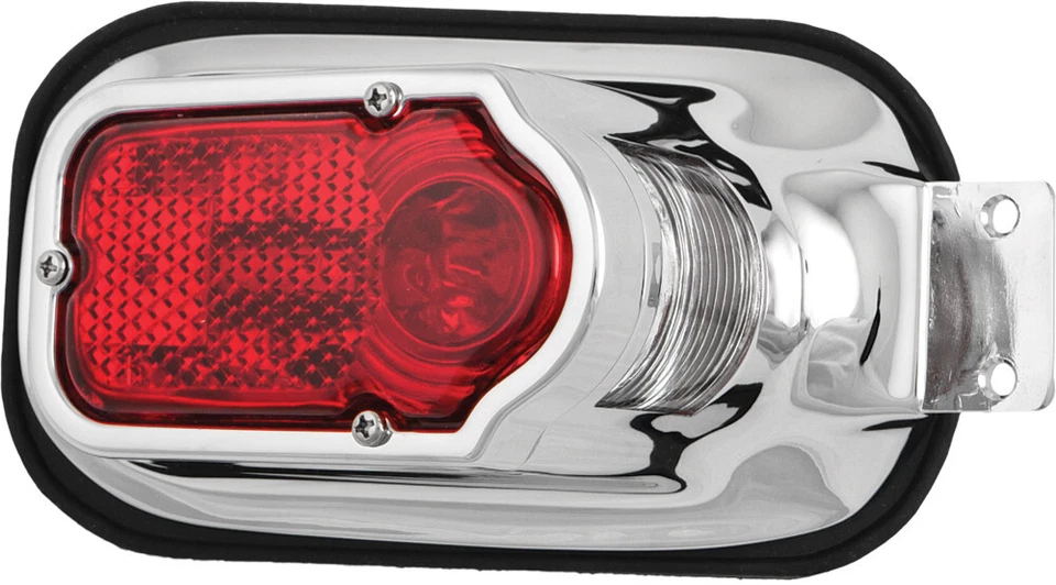 HARDDRIVE Taillight Assembly Tombstone - Chrome 12-0014 - Image 1 of 1