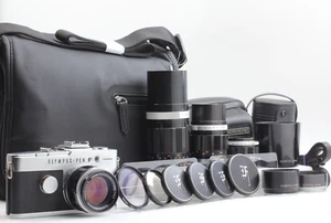 【 Near Mint w/4Lens 】 Olympus Pen FT 25mm 40mm 100mm 150mm Lens From JAPAN - Picture 1 of 24
