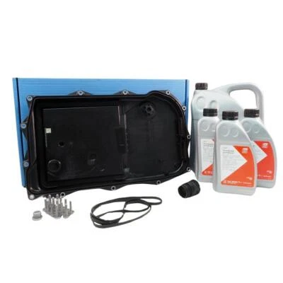 Original ZF Automatikgetriebe Ölwanne 8HP45/70 8-Gang + 8L Febi Getriebeöl - Bild 1 von 4