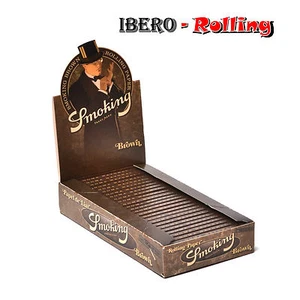 Papel fumar Smoking Brown 2 cajas, 50 libritos de 50 hojas, papel liar natural - Imagen 1 de 1