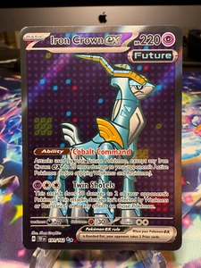 Iron Crown ex Pokemon TCG Temporal Forces 191/162 Ultra Rare - Bild 1 von 2