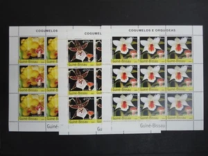 Guinea Bissau 2004 Flowers,Mushrooms set in sheets MNH - Picture 1 of 2
