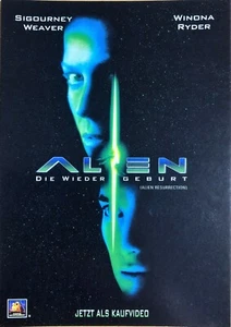 # 2.868 - Alien Die Wiedergeburt / Film Kaufvideo Kino - Edgarkarte Edgarcard - Picture 1 of 2
