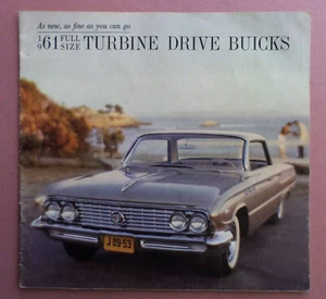 1961 BUICK "Full Size" Cars Sales Catalog - Picture 1 of 7