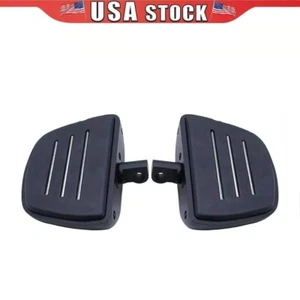 2x Clavijas de pie de motocicleta reposapiés pedales tablas de piso para Harley Dyna Fat Bob Touring - Imagen 1 de 6