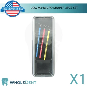 X1 DG M3-Micro Shaper 3PCS #20/#25/#30 Dental Canal Instrument Tool Set - Picture 1 of 4