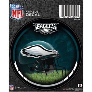 Philadelphia Eagles Round Helmet Logo 4.5 Inch Vinyl Sticker