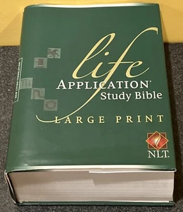Life Application Study Bible by Tyndale House Publishers Large Print Hardcover - Imagen 1 de 14