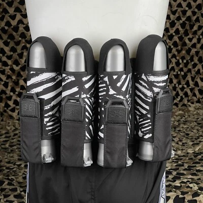 NEW Empire Omega 4 Pod Paintball Harness - Zebra - Image 1 of 3