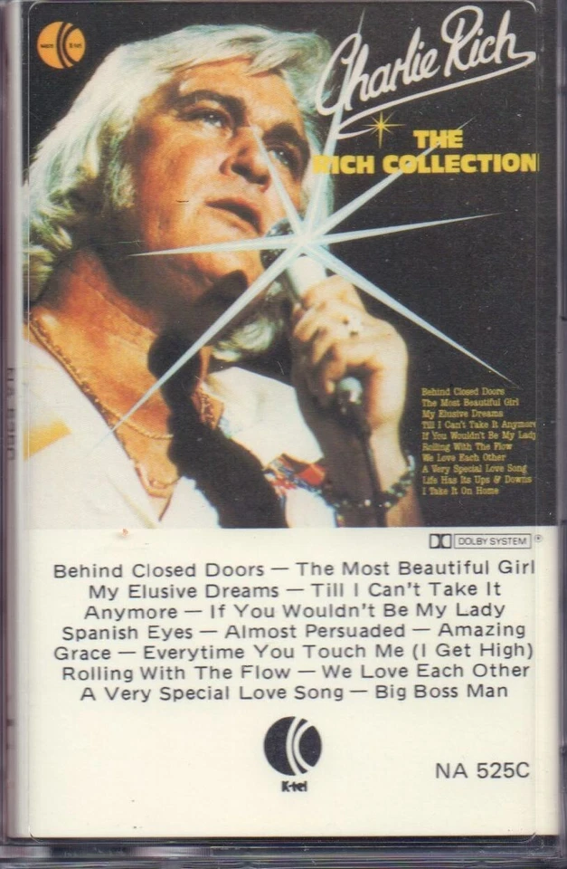 Charlie Rich - The Rich Collection, Scarce 1979 16 track Australian cassette - Image 1 of 1