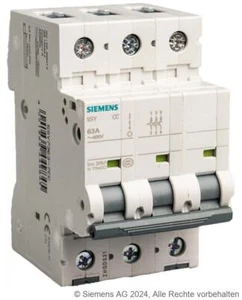 Siemens Leitungsschutzschalter Typ 5SY4316-7 CC / 5SY43167 / 3P 230/400V / C16 - Bild 1 von 1