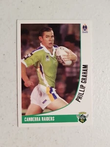 Trading Card - NRL 2003 #38 Canberra Raiders Phillip Graham Daily Telegraph - Picture 1 of 2